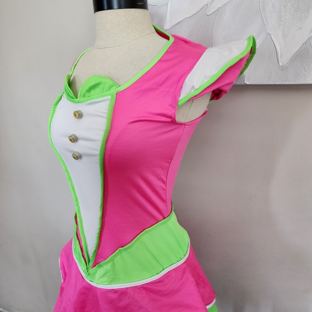 Neon Rave Alien Light Up Dress 👽 - Picture 5 of 7